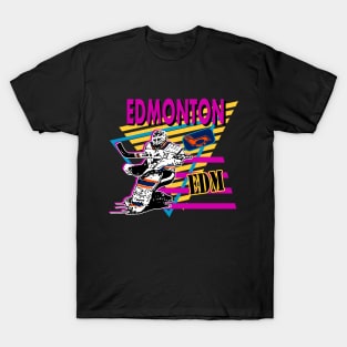 Edmonton Neon Hockey T-Shirt